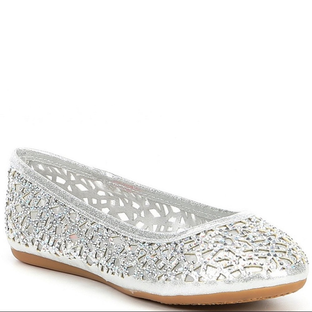 GB Girls Girls' Bejeweled Ballet Flats (Toddler)